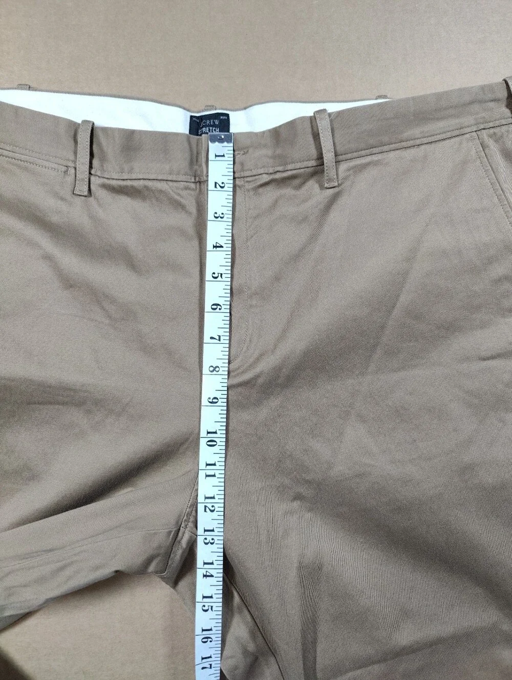 NWT J.Crew Lot Of 2 Broken-In Brown Beige 770 Straight Cotton Chinos Sz 42Wx25L